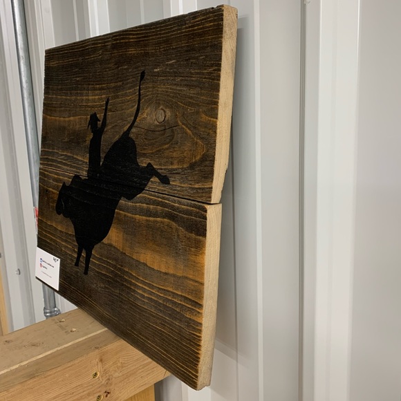 Wood Canvased Painting - Picture 2 of 3